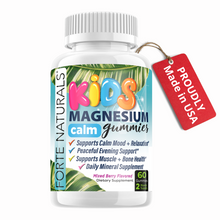 Load image into Gallery viewer, Forte Naturals Kids Magnesium Calm Gummy Supplements
