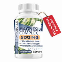 Load image into Gallery viewer, Magnesium Citrate 500mg – No Nausea Supplements, Gentle for GLP-1 Users &amp; Sensitive Stomachs
