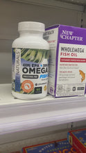 Load and play video in Gallery viewer, FORTE NATURALS Omega 3 2000mg HIGH POTENCY Fish Oil 800mg EPA + 600mg DHA Supports Blood Flow in Men and Women
