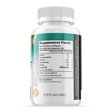 Load image into Gallery viewer, FORTE NATURALS Coconut Oil Supplements for GLP-1 Gut Health Specially Formulated for Sensitive Stomachs, No Nausea Formula No Tummy Trouble Supplements Digestive Support, MCT Oil Made in USA 60 Softgels
